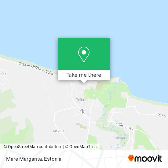 Mare Margarita map