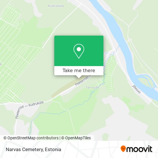 Narvas Cemetery map