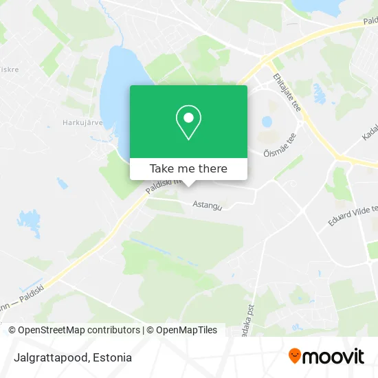 Карта Jalgrattapood