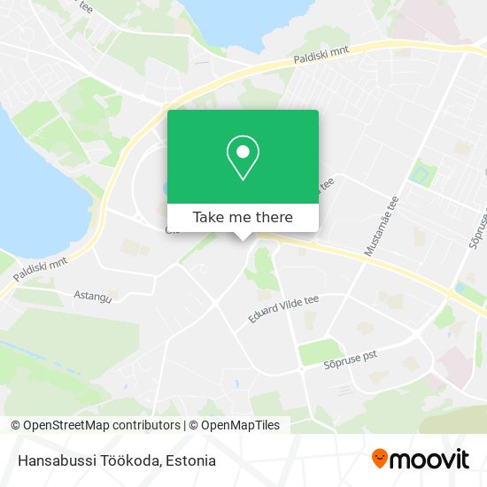 Hansabussi Töökoda map