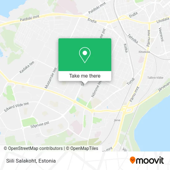 Карта Siili Salakoht