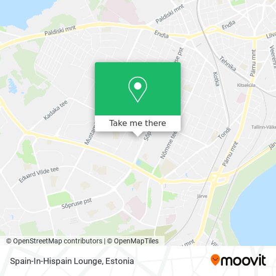 Spain-In-Hispain Lounge map
