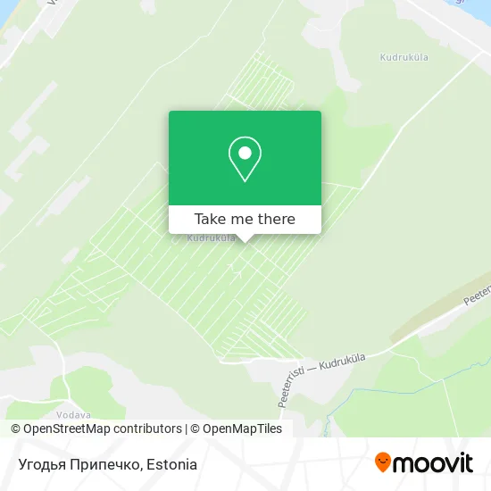 Карта Угодья Припечко