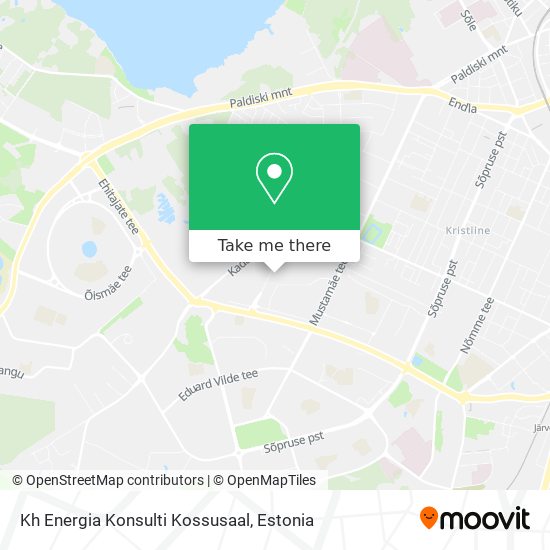 Kh Energia Konsulti Kossusaal map