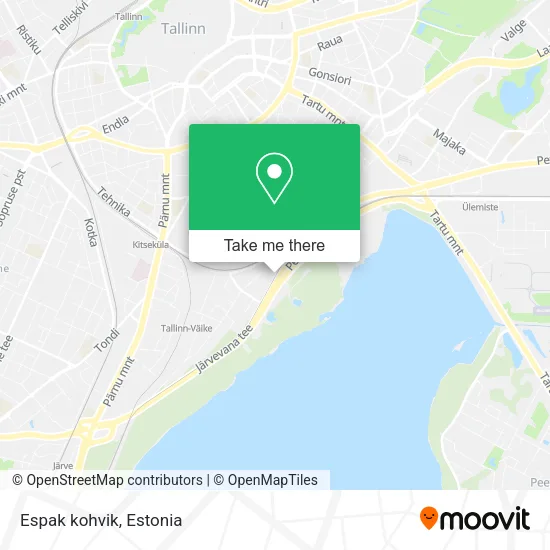 Карта Espak kohvik