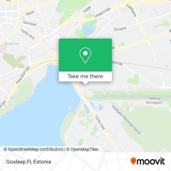 Gosleep.Fi map