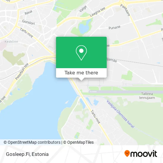 Карта Gosleep.Fi