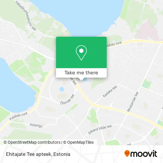 Карта Ehitajate Tee apteek