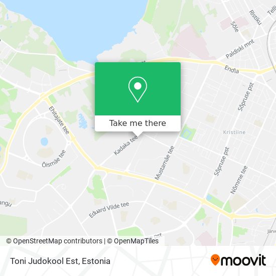 Toni Judokool Est map