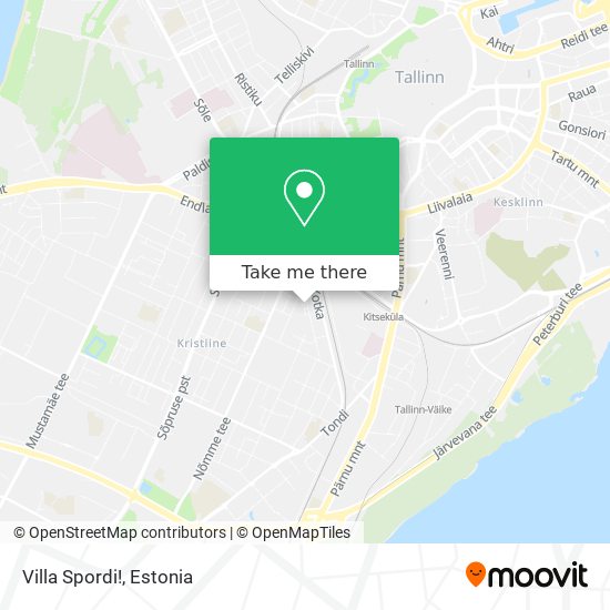 Villa Spordi! map