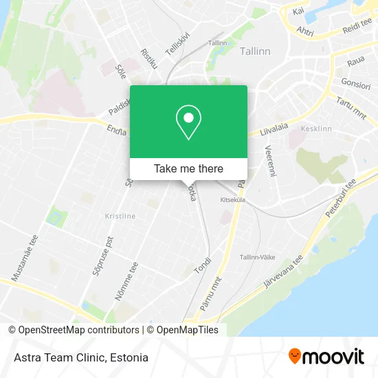 Карта Astra Team Clinic