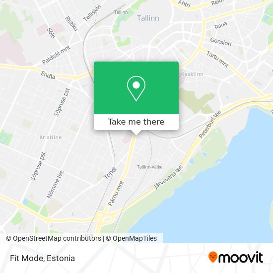 Fit Mode map