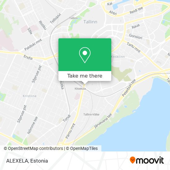 ALEXELA map