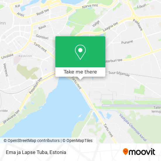 Карта Ema ja Lapse Tuba