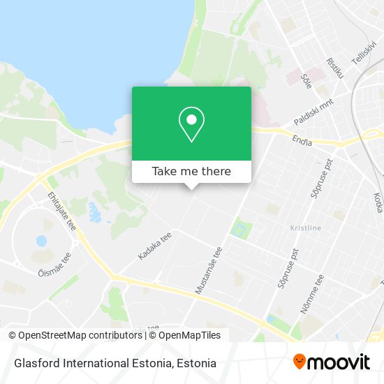 Карта Glasford International Estonia