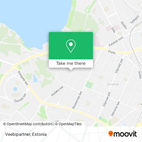 Veebipartner map