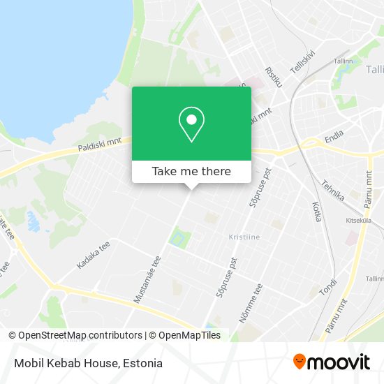 Mobil Kebab House map