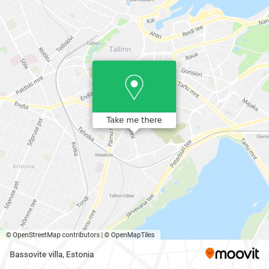 Bassovite villa map