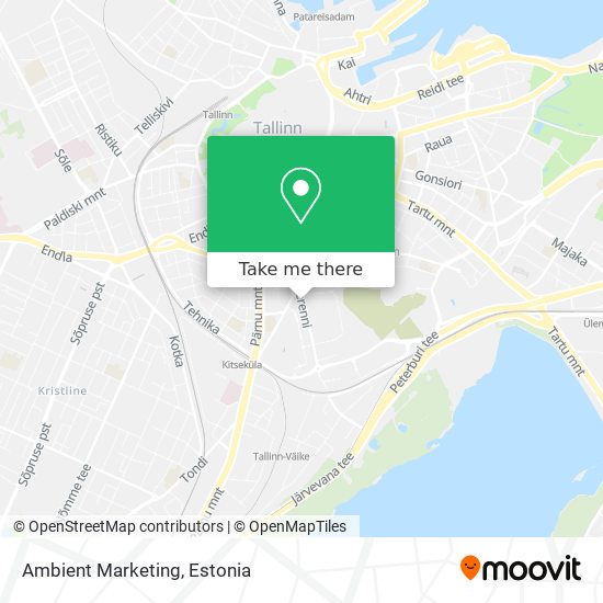 Ambient Marketing map