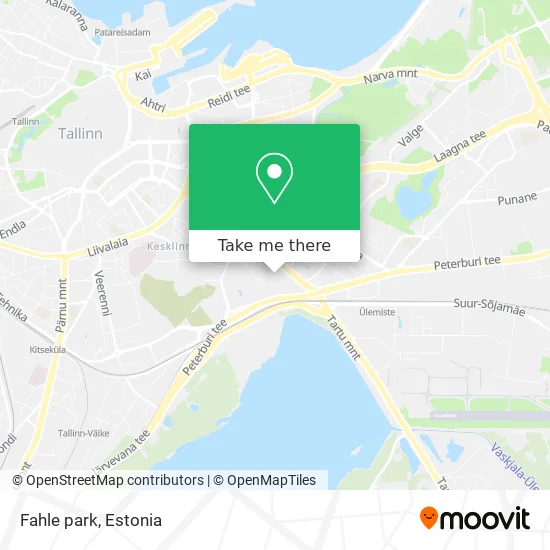 Карта Fahle park