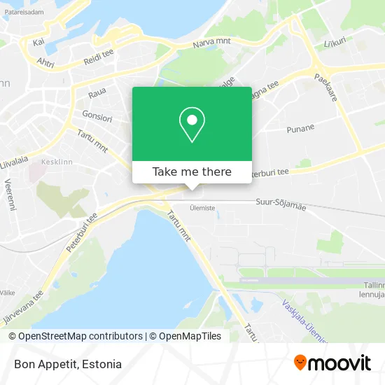 Bon Appetit map