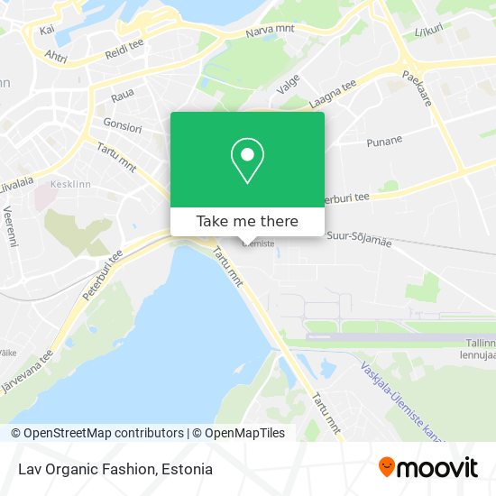 Lav Organic Fashion map