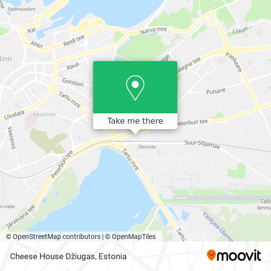 Cheese House Džiugas map