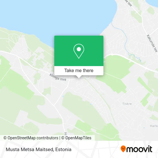 Карта Musta Metsa Maitsed
