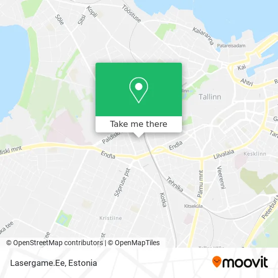 Карта Lasergame.Ee