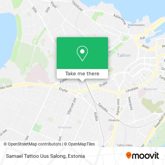 Samael Tattoo Uus Salong map