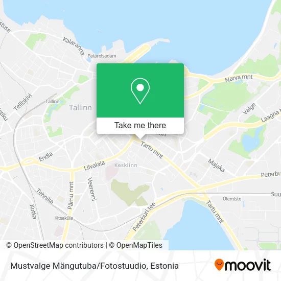 Mustvalge Mängutuba / Fotostuudio map