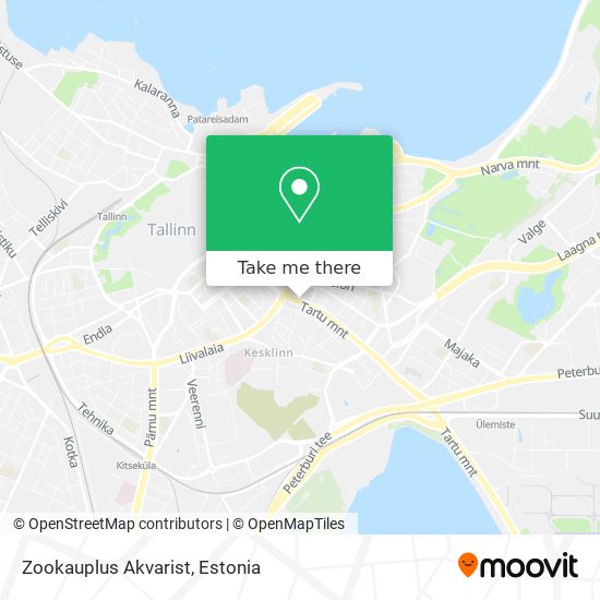Zookauplus Akvarist map