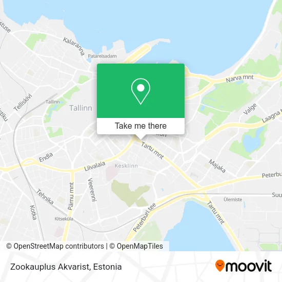 Карта Zookauplus Akvarist