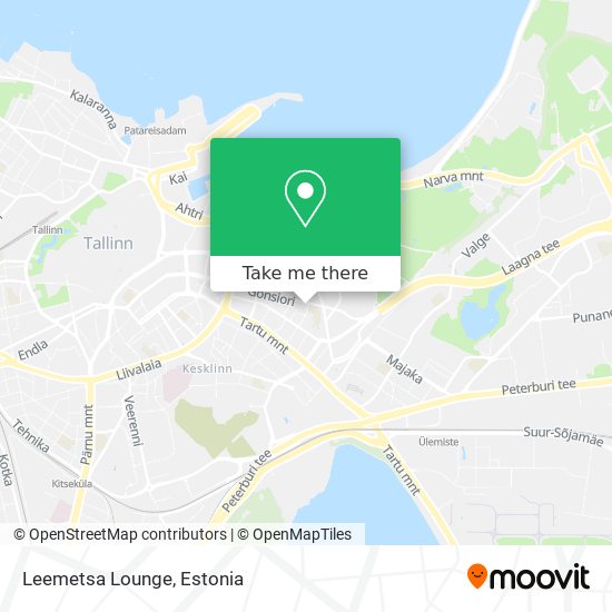 Leemetsa Lounge map