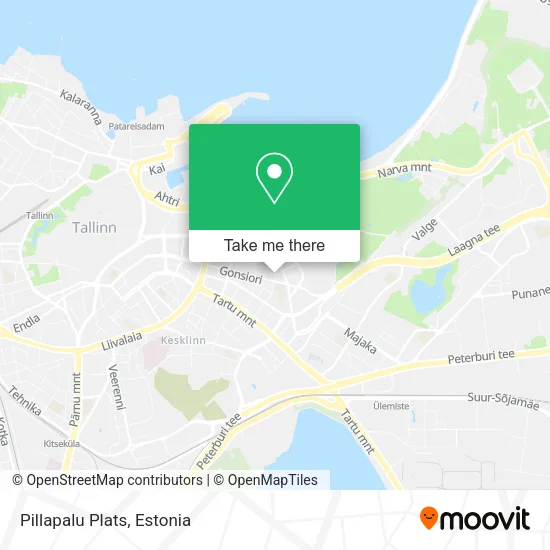 Pillapalu Plats map