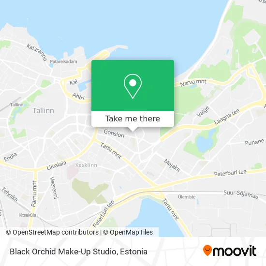 Карта Black Orchid Make-Up Studio