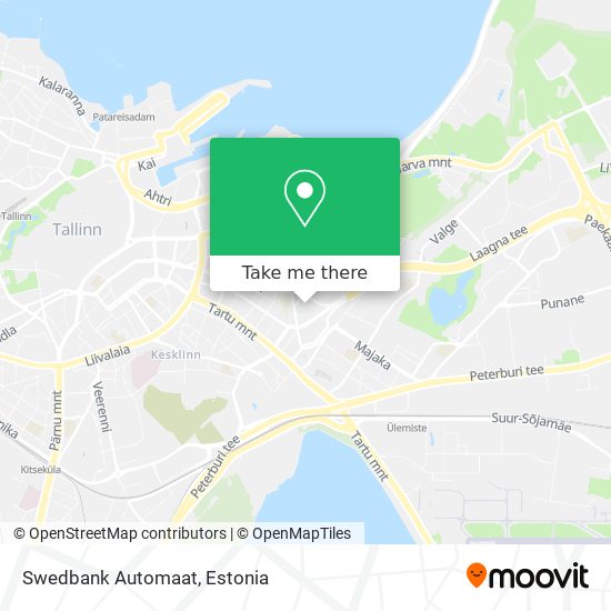 Swedbank Automaat map