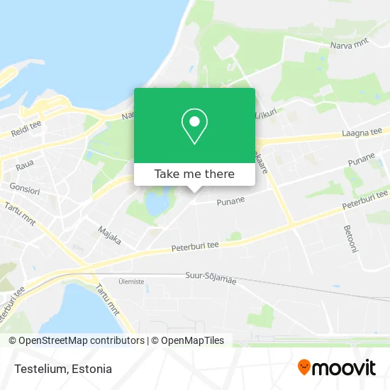 Карта Testelium