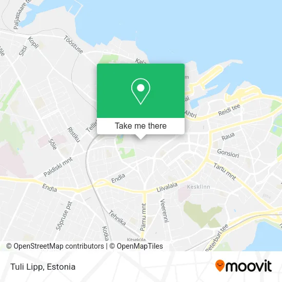 Карта Tuli Lipp