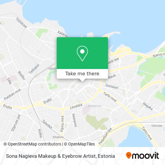 Sona Nagieva Makeup & Eyebrow Artist map