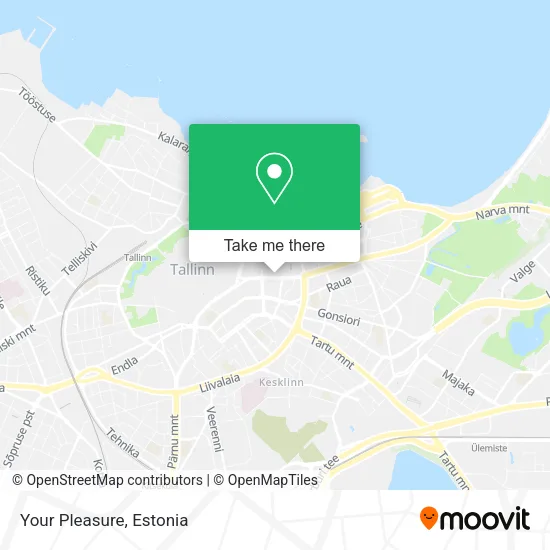 Your Pleasure map