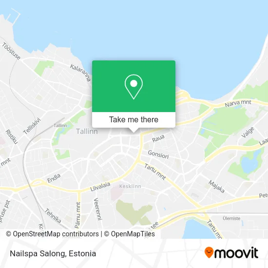 Карта Nailspa Salong