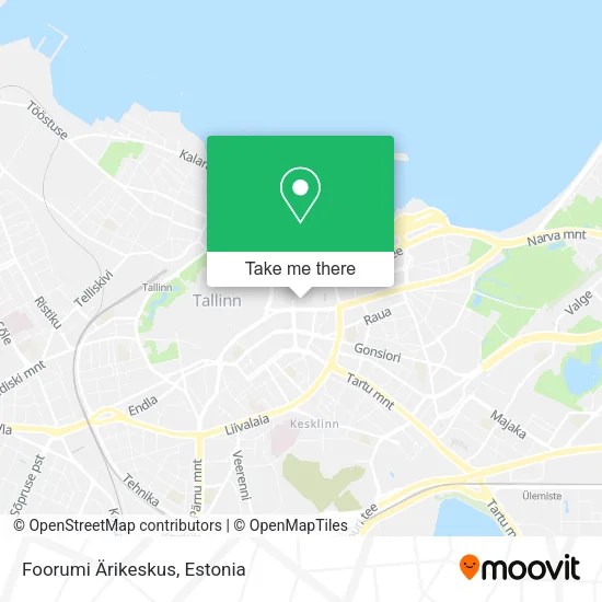 Foorumi Ärikeskus map