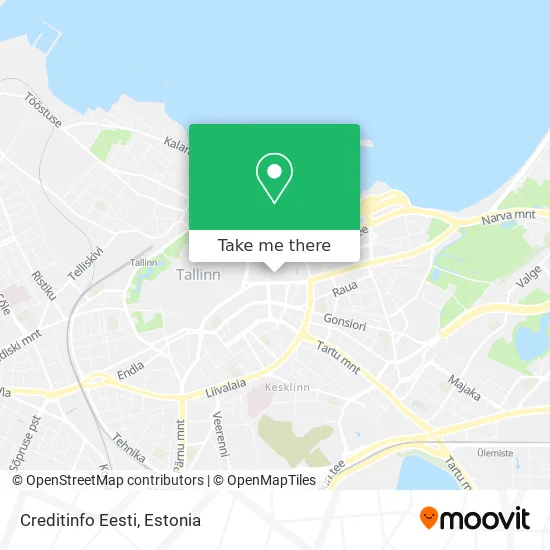 Карта Creditinfo Eesti