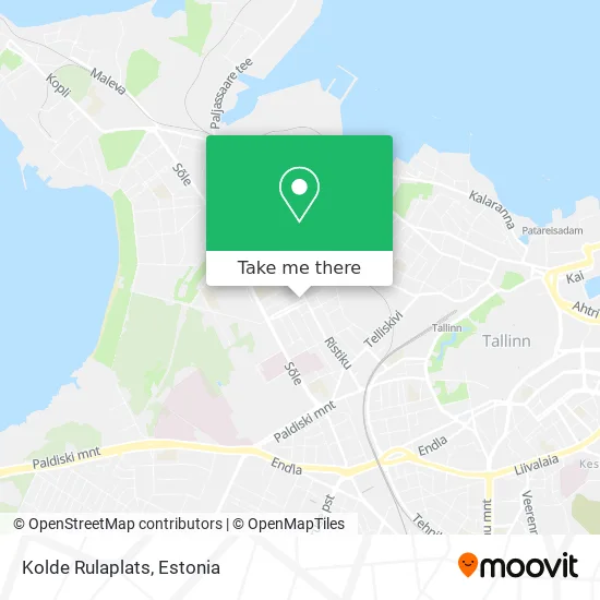 Карта Kolde Rulaplats