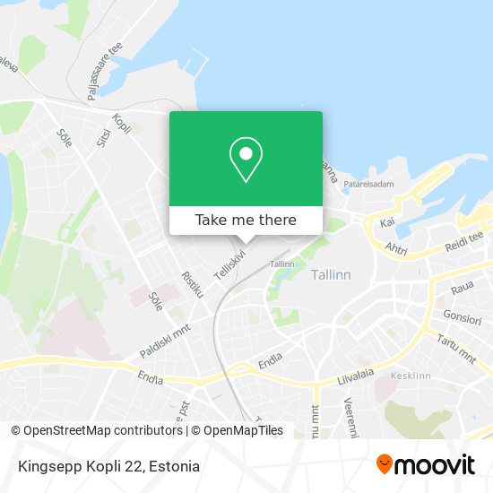 Kingsepp Kopli 22 map