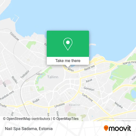 Карта Nail Spa Sadama