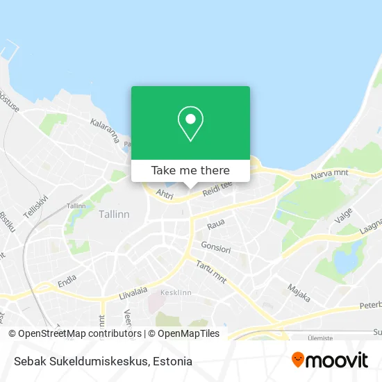 Карта Sebak Sukeldumiskeskus