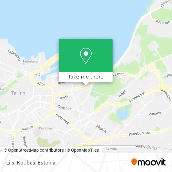 Карта Liisi Koobas