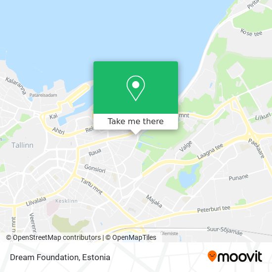 Dream Foundation map